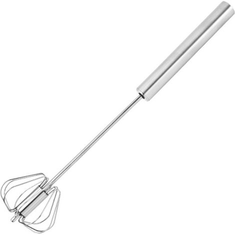 batteur à œufs manuel en acier inoxydable (1/5)