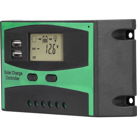 Solarladeregler, Photovoltaik-Entladeregler mit PWM-Steuerung, 12–24 V, 30 A, LD3024U (1/5)