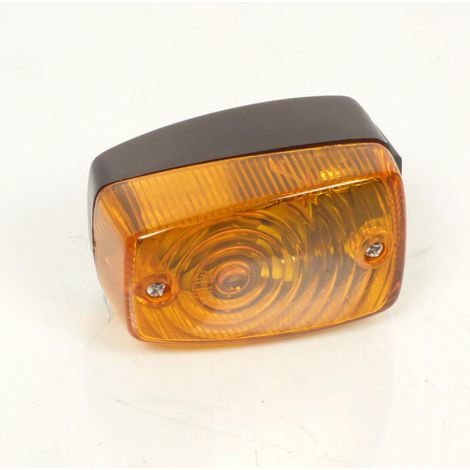 Ein Blinker schwarz und orange Typ Luxor 2008 für Mofa MBK 51 (1/5)