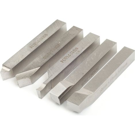 Proxxon - Drehstahlsatz, HSS 10 x 10 x 80 mm (5-teilig) - 24550 (1/3)