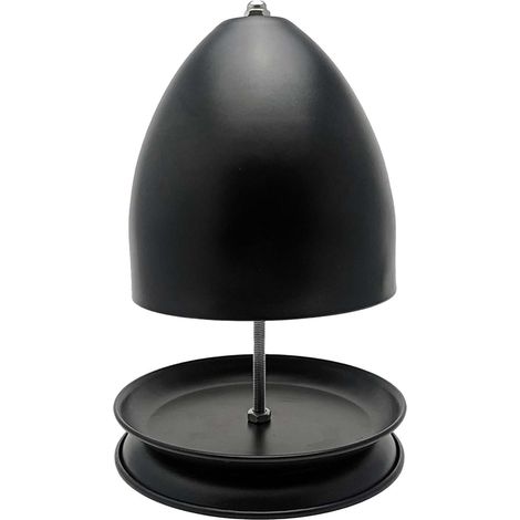 Chauffe-plat en métal pour bougie chauffe-plat et poêle Lumière douce et chaleur rapide, grand espace pour pièce robuste, bureaux, salon, chambre à coucher (1/5)