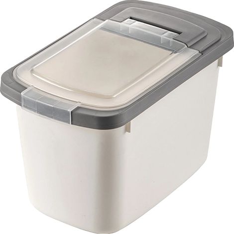 Couvercles alimentaires de 15, 4 L (à charnière) pour le rangement du garde-manger et des aliments pour animaux, sans BPA, pour le (1/5)