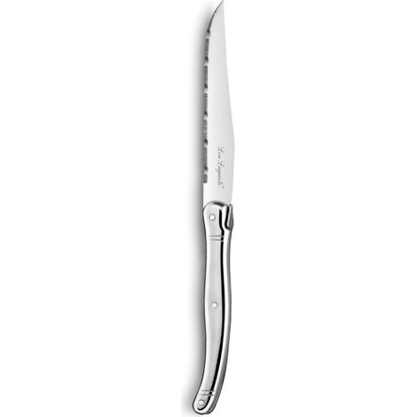 Couteau à steak microdenté TRADITION - Inox - LOU LAGUIOLE