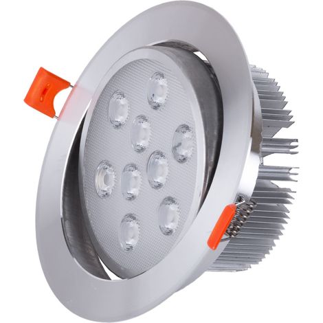 Foco Downlight LED 9W  900Lm 4200ºK Circular 40.000H [HO-LEDDOWN-9W-W] (1/5)