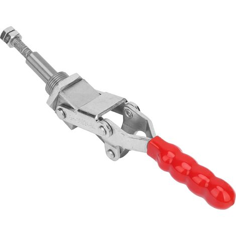 Outil de serrage à bascule rapide professionnel en acier inoxydable avec poignée de type poussée-traction (36224)