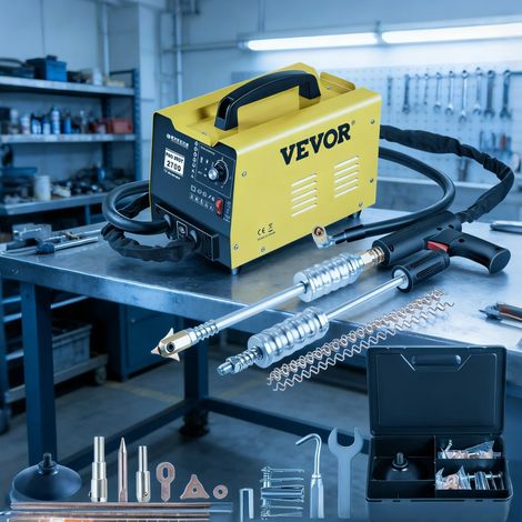 SIHAO Machine débosselage extracteur bosses pour carrosserie automobile GYSpot 2700A 3500A machine soudage par points, soudeuse réparation bosses (1/5)