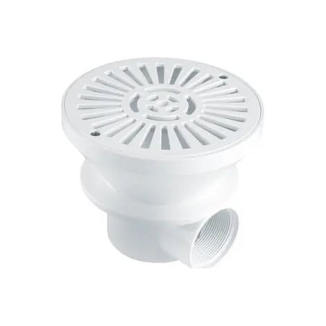 Bonde de fond Astral en ABS Ø180 mm pour piscine béton