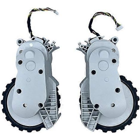 Ensemble de roues motrices de rechange pour aspirateur robot Xiaomi Mijia E10 / B112 / E12 (roues gauche + droite) (1/5)