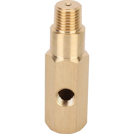 Öldruckmesser-Adapter 1/4 NPT Messing-T-Stück Sensor kompatibel mit Ford Falcon BA BF FG - 4.0 und V8 (1/5)