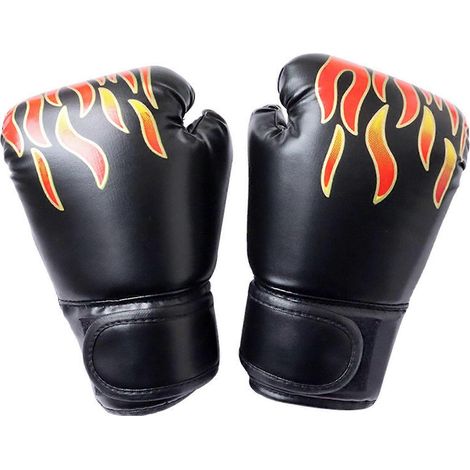 Ergonomische Kinderboxhandschuhe, stoßdämpfend, atmungsaktiv und weich, optimale Sicherheit für das Boxtraining – 2er-Pack (1/5)