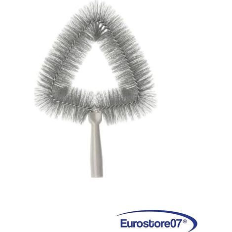 Apex   scovolo triangolare  sintetico per pulizia  adatto per manici da scopa (1/4)