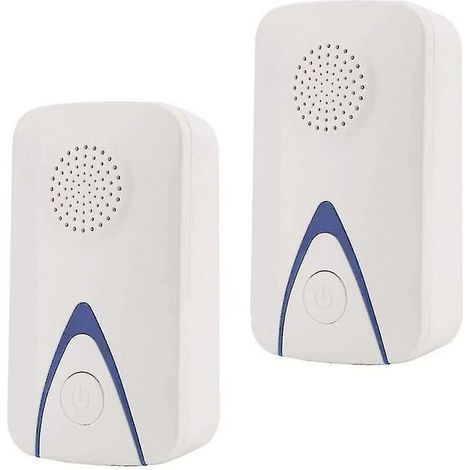 2pcs insectifuge à ultrasons, insectifuge électronique domestique (blanc européen) (1/5)