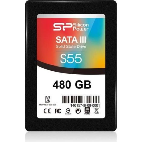 Disco Duro Silicon Power IAIDSO0165 2.5 SSD 480 GB 7 mm Sata III (1/5)