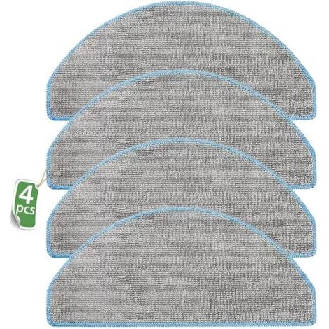 Pair Lot de 4 Chiffons de Nettoyage en Microfibre pour Roomba Modèles 105, Y0140, Q0120, Y0110 (1/5)