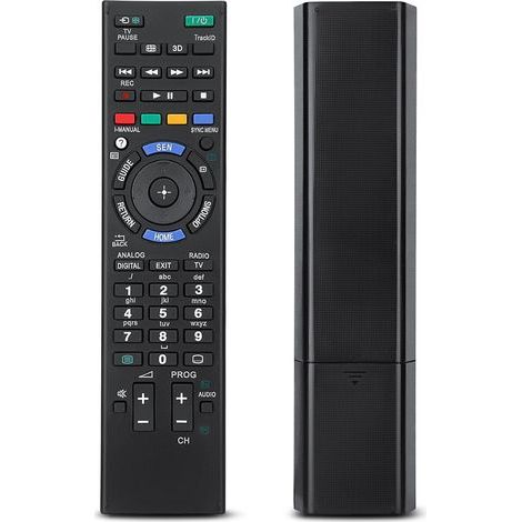 Universelle Fernbedienung für Sony Bravia Fernseher, kompatibel mit den Sony Modellen RM-ED047, RM-YD103, RM-ED050, RM-ED060 und RM-ED061. (1/5)