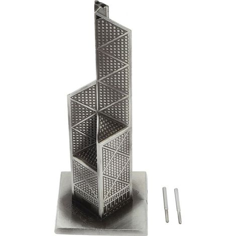 Hauptgebäude der Bank of China – Berühmtes architektonisches Schmuckstück, Dekoration fürs Homeoffice (1/5)