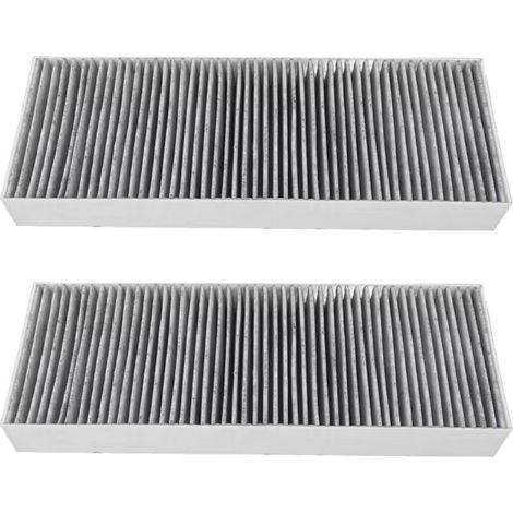 2x Trade-Shop Aktivkohlefilter Ersatzfilter 430 x 130 x 50mm für Bora PUXU, PURE, M PURE, S PURE, X PURE Dunstabzugshaube ersetzt PUAKF, PUAKF-001