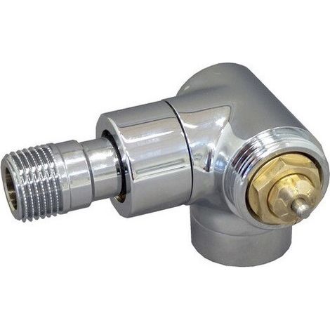 THERM.SERIE E 1/2 ANGOLO PRESA DRITTA rubinetto cromato