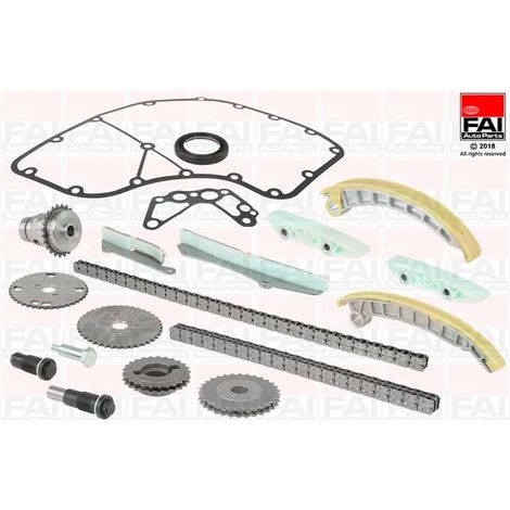 Kit de distribution par chaîne FAI AutoParts TCK194C IVECO 0831.P0 0831.P9