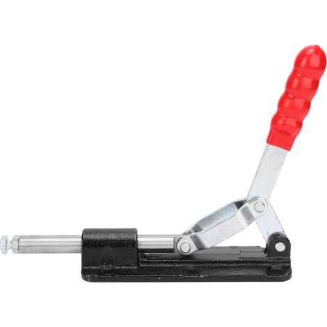 Quick clamp, push-pull toggle clamp, 580kg Vertical quick-release clamp, heavy-duty piston stroke clamp with flanged base plate. (1/5)