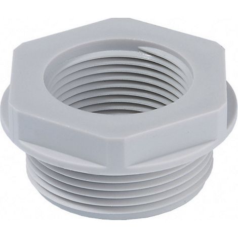 Wiska 10063676 APM 48/50 Kabelverschraubung Adapter  PG48 M50   Polyamid Lichtgrau 1 St.