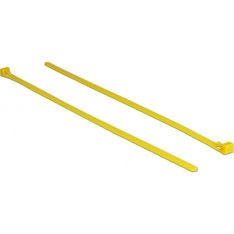 DeLOCK Attaches de câble réutilisables résistantes à la chaleur Attache de câble