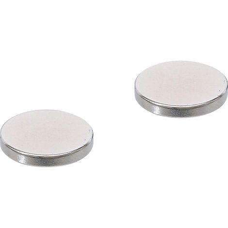 Juego de imanes  extra fuertes  Ø 18 mm  2 piezas (1/2)
