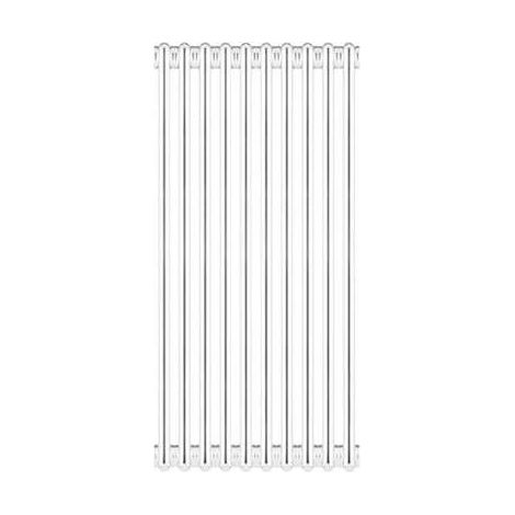 RADIATORE TUBOLARE IN ACCIAIO 3 COLONNE SCOMPONIBILE MOD.860 Misura: 6 Elementi