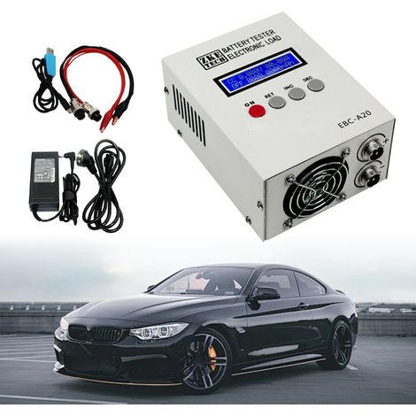 YISSALE-EBC-A20 Elektronische Last Battery Tester Batterietestgerät Kapazität Tester Power für mobile Akku Kapazität Messgerät (1/5)
