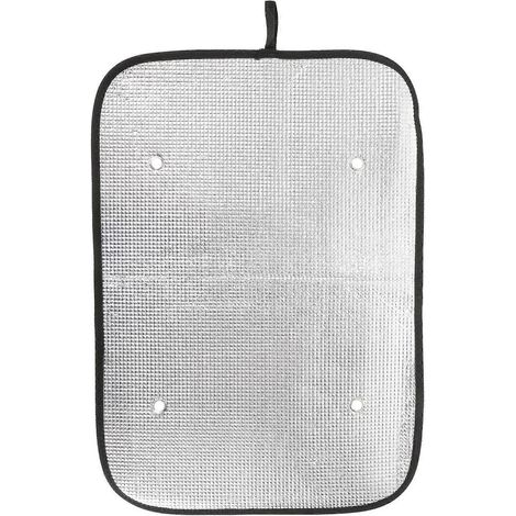 Pare-soleil en aluminium pour porte ou fenêtre de camping-car, avec ventouses, pour voiture.-60x40cm