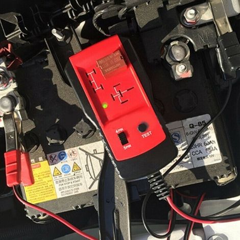 Testeur de relais automobile portable 12 V, outil de test de relais pour la plupart des détections de relais (1/5)