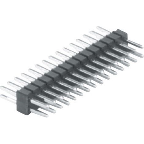 W & P Products Stiftleiste (Standard) Anzahl Reihen: 2 Polzahl je Reihe: 8 712-1-016-1-10-00 1 St.