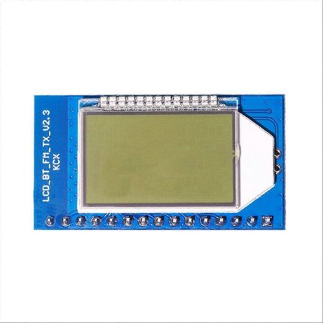 Module audio Bluetooth vers émetteur FM 4,5 V-5 V CC 87-108 MHz, circuit imprimé radio FM, sortie audio stéréo réglable (1/5)