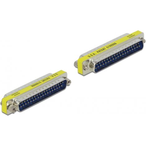 Delock Adaptador macho a macho Sub-D de 37 pines
