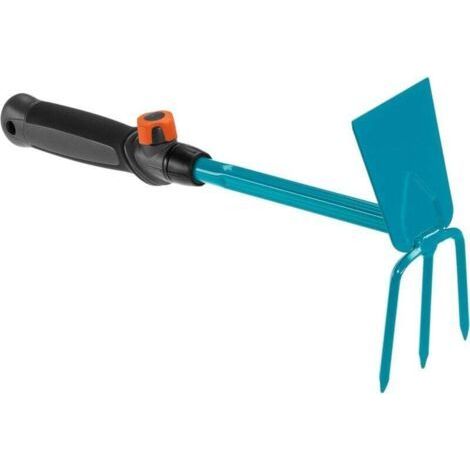 Zappa manually to dissolve and dry the ground (in high quality acciaio), width 6.2 cm (1/4)