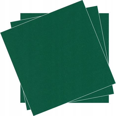 Servilletas de 3 capas, 20 unidades. Verde (Esmeralda) (1/2)