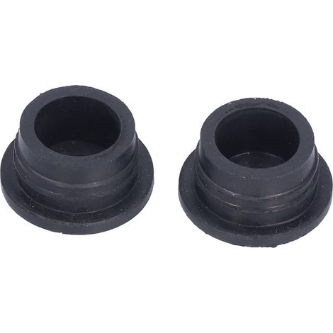 【Pack de 2】Protecteur de sécurité pour escalier de piscine – Joints en caoutchouc noir – Évite les glissades, longue durée (2,0x1,5x1,0in)