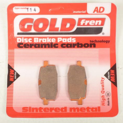 Bremsbelag Gold Fren für Quad Fym 110 ES 2006 bis 2007 vorne (1/3)