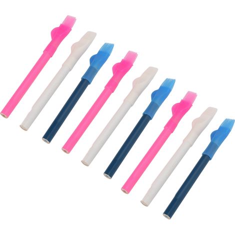 Craie de Tissu 9 Pièces, 3 Couleurs Vives, Traçage Précis pour Couture, Lavable, Idéal Patronage et Confection (1/5)