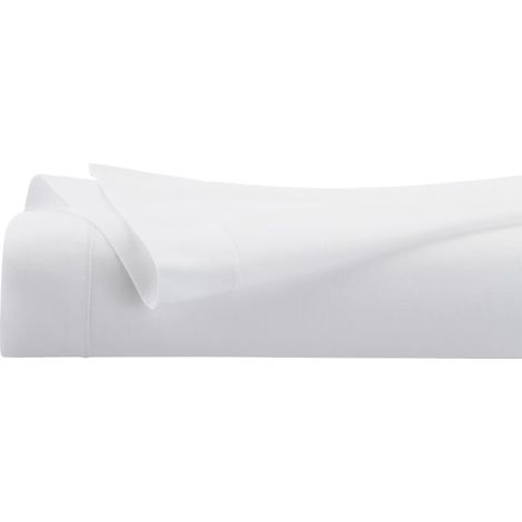 Drap plat 180 x 290 cm Contemporain blanc (1/3)
