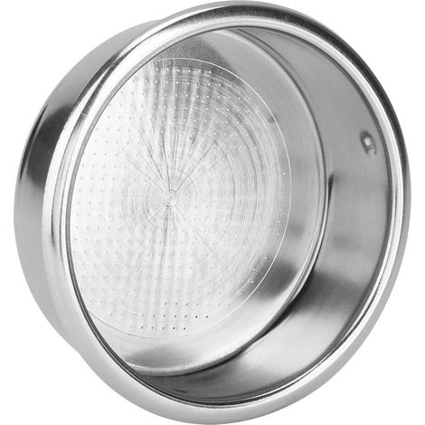 Stainless Steel Coffee Filter Bowl, 58mm Filter Basket, Single Layer, Fine, Espresso Machine Accessory for Home, Barista, and Milk Tea Shops (1/5)