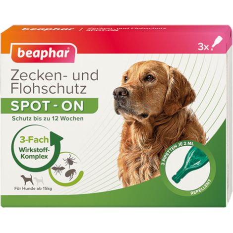 Beaphar Zecken- und Flohschutz SPOT-ON für Hunde über 15 kg (1/5)