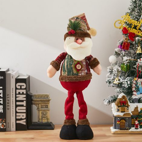 Santa Claus Christmas Doll Plush Toy Xmas Ornament (1/5)