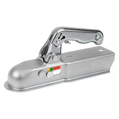 SPOTLIGHT TÊTE D'ATTELAGE REMORQUE, TIMON REMORQUE CARRÉ DE 60MM - COMPATIBLE AVEC TOUS TYPES DE BOULE D'ATTELAGE DIAM. 60MM - C