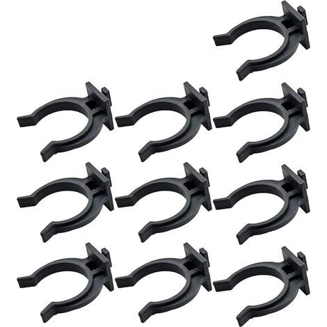 Attaches de plinthe pour cuisine – 10 pièces, fixation rapide sans outil pour pieds de meuble, clips en plastique robuste (1/5)