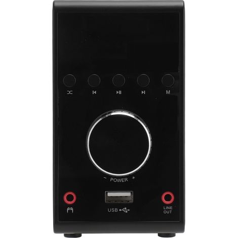 Amplificateur Bluetooth 5.0 136 W, son stéréo Hi-Fi, amplificateur numérique sans fil avec ports USB, optique et coaxial pour ordinateurs et téléviseurs. (1/5)