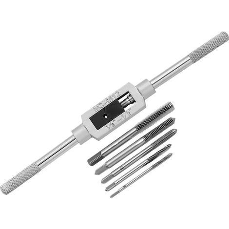 Porte-taraud à poignée T 6/8 pièces M3-M12 HSS, pour atelier (1/5)
