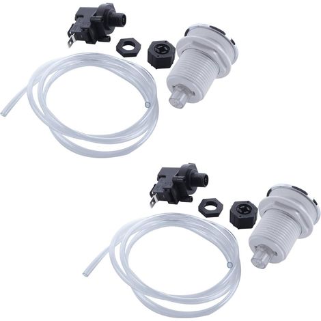 2X 16A sur Off Bouton-Poussoir Interrupteur Jet Jet pour Baignoire Baignoire Spa DéChets (1/5)