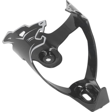 Porte-bidon en alliage d'aluminium noir pour vélo de route/VTT (1/5)