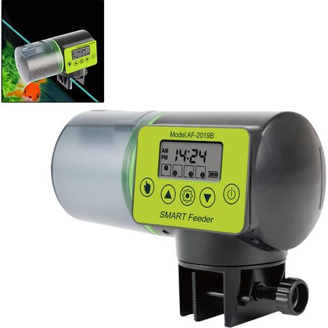 Distributeur Automatique de Nourriture pour Poissons avec Minuterie Électrique